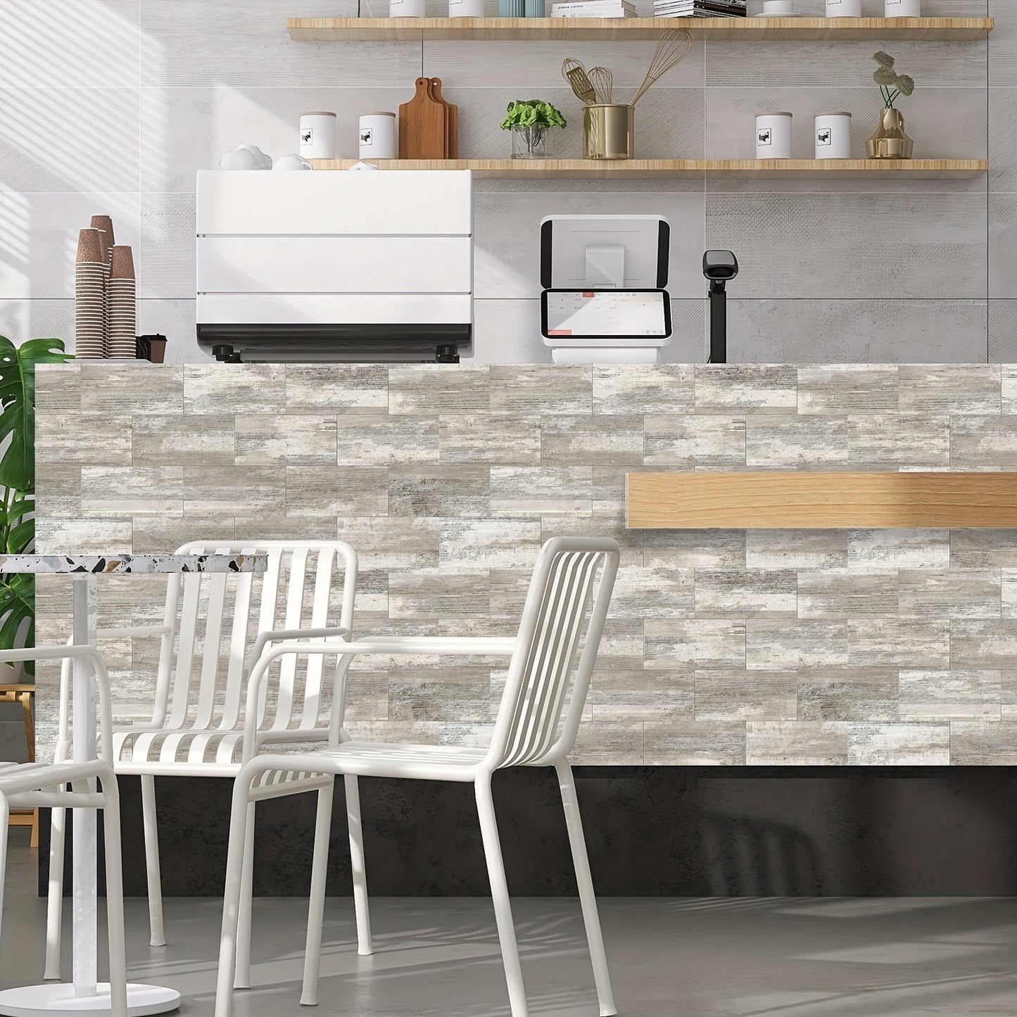 Rustic Farmhouse Wood Peel & Stick Wallpaper