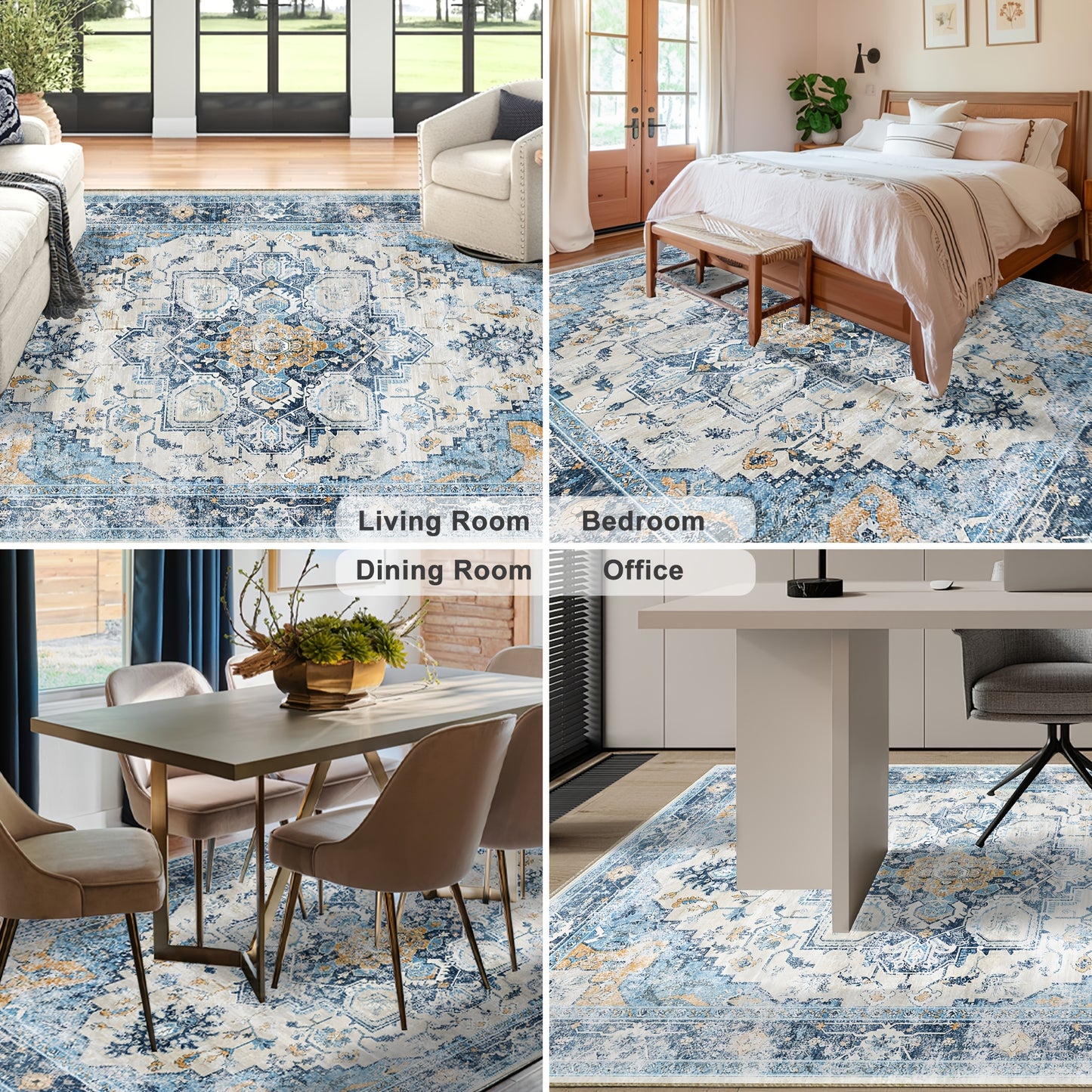 Soft Moroccan/Boho Rug