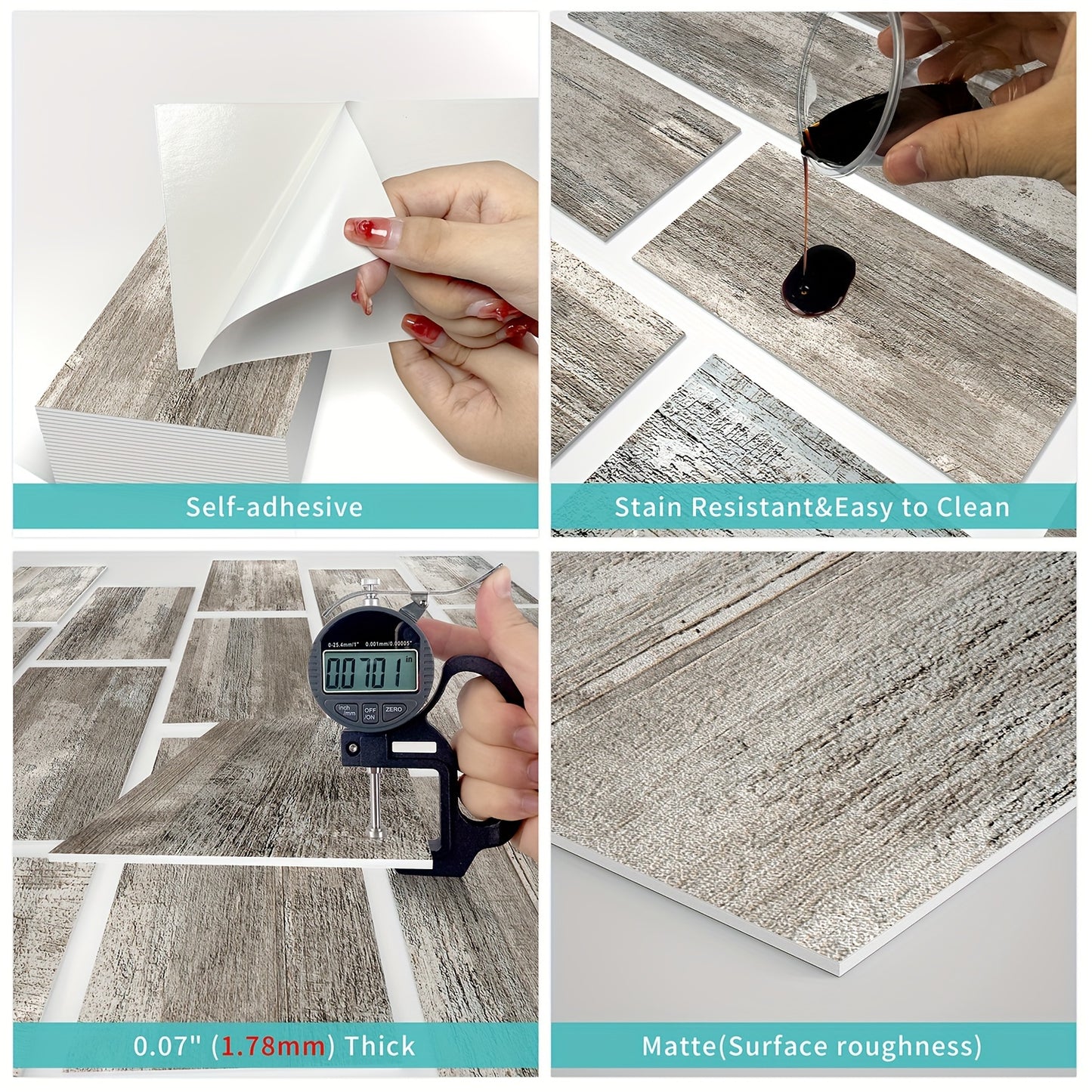 Rustic Farmhouse Wood Peel & Stick Wallpaper