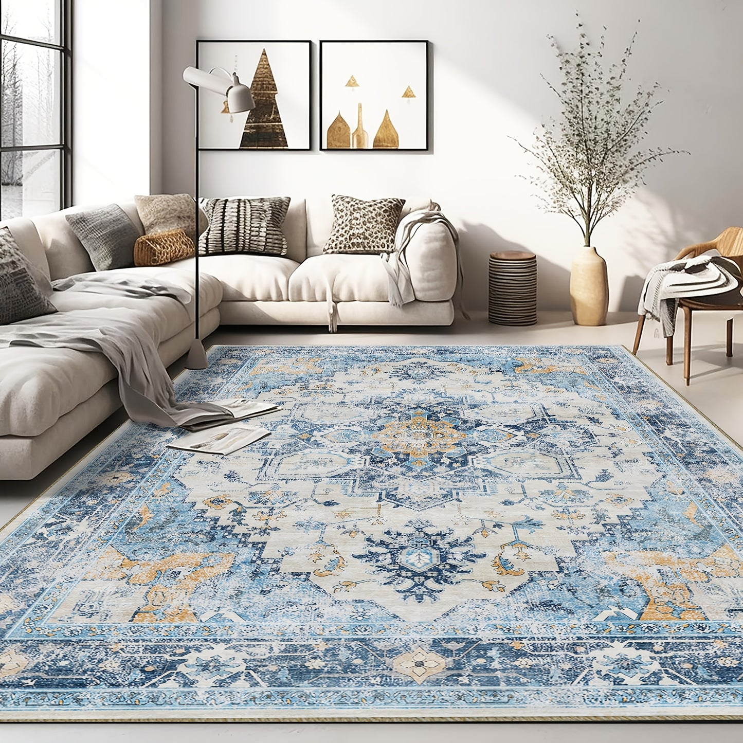Soft Moroccan/Boho Rug
