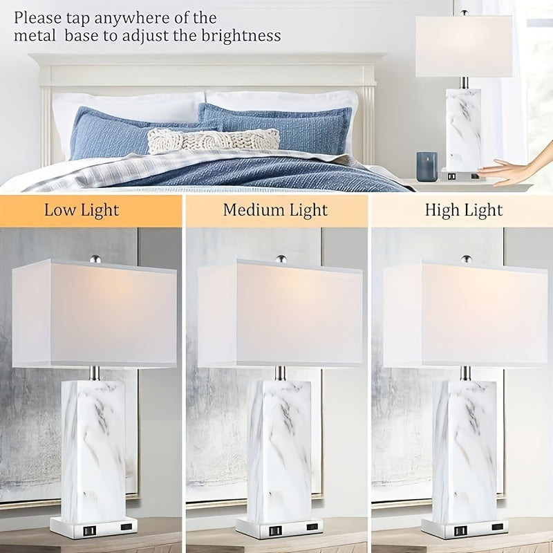 Touch Control Table Lamps Set Of 2
