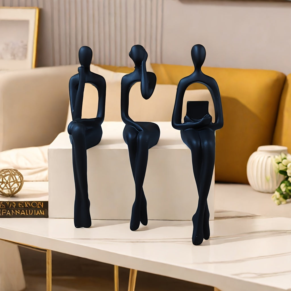 1Set, European Abstract Character Statues