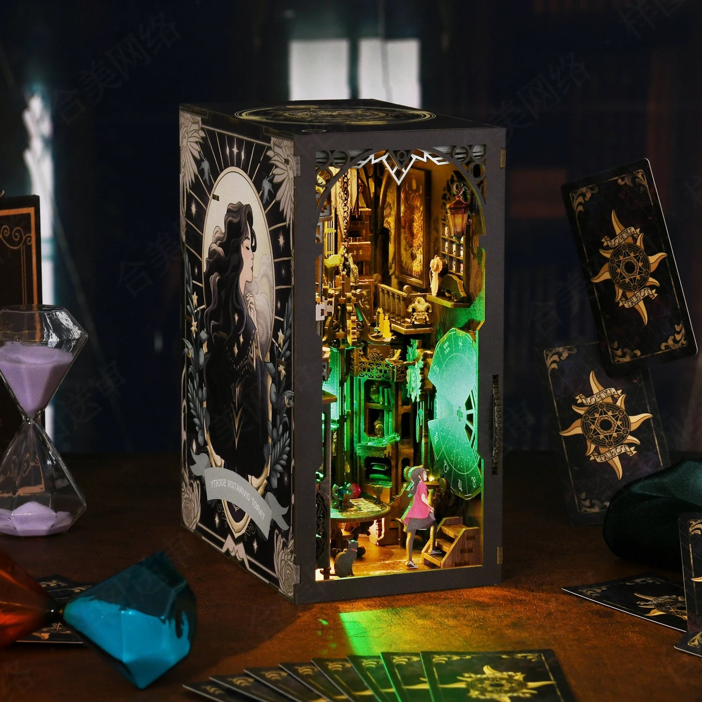 DIY Tarot Divination Society Book Nook Kit