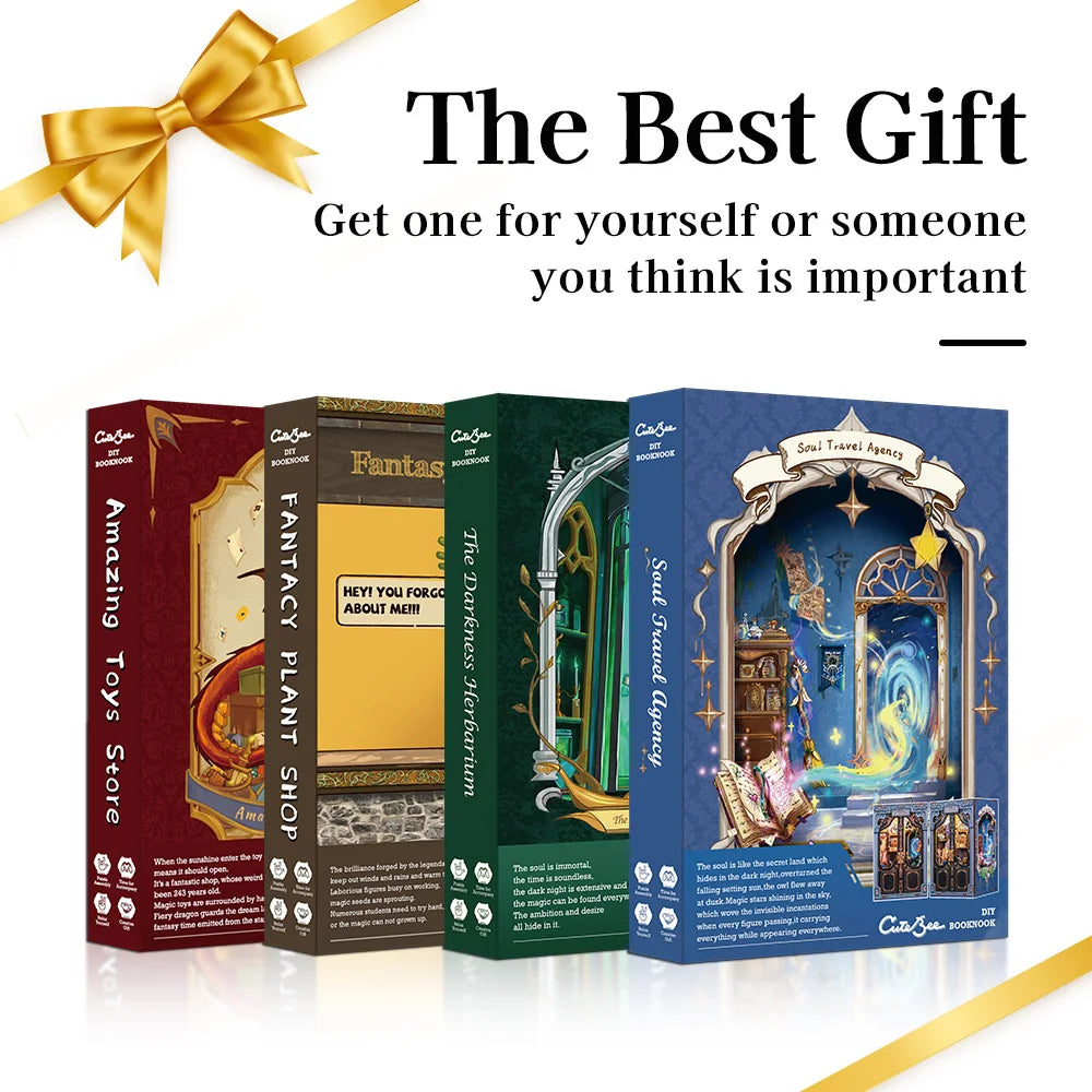 DIY Book Nook Kit Magic Shop Series