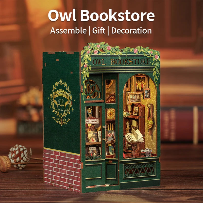 DIY Book Nook Kit Bookstore Series
