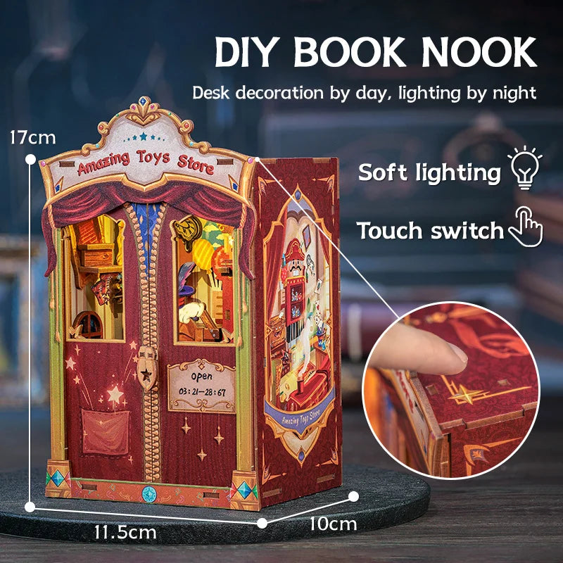 DIY (13) Book Nook Kits