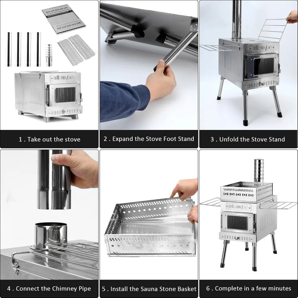 Portable Camping Wood Stove