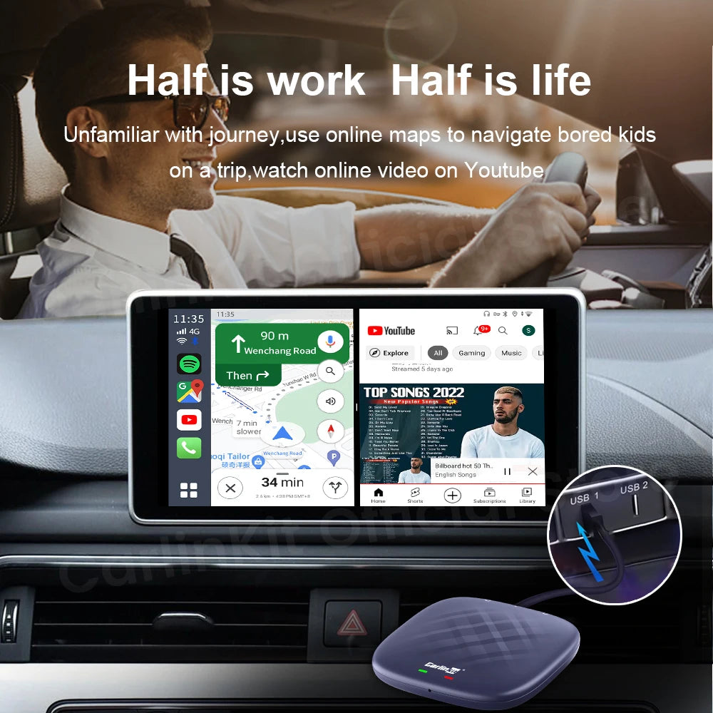 CarlinKit Wireless CarPlay