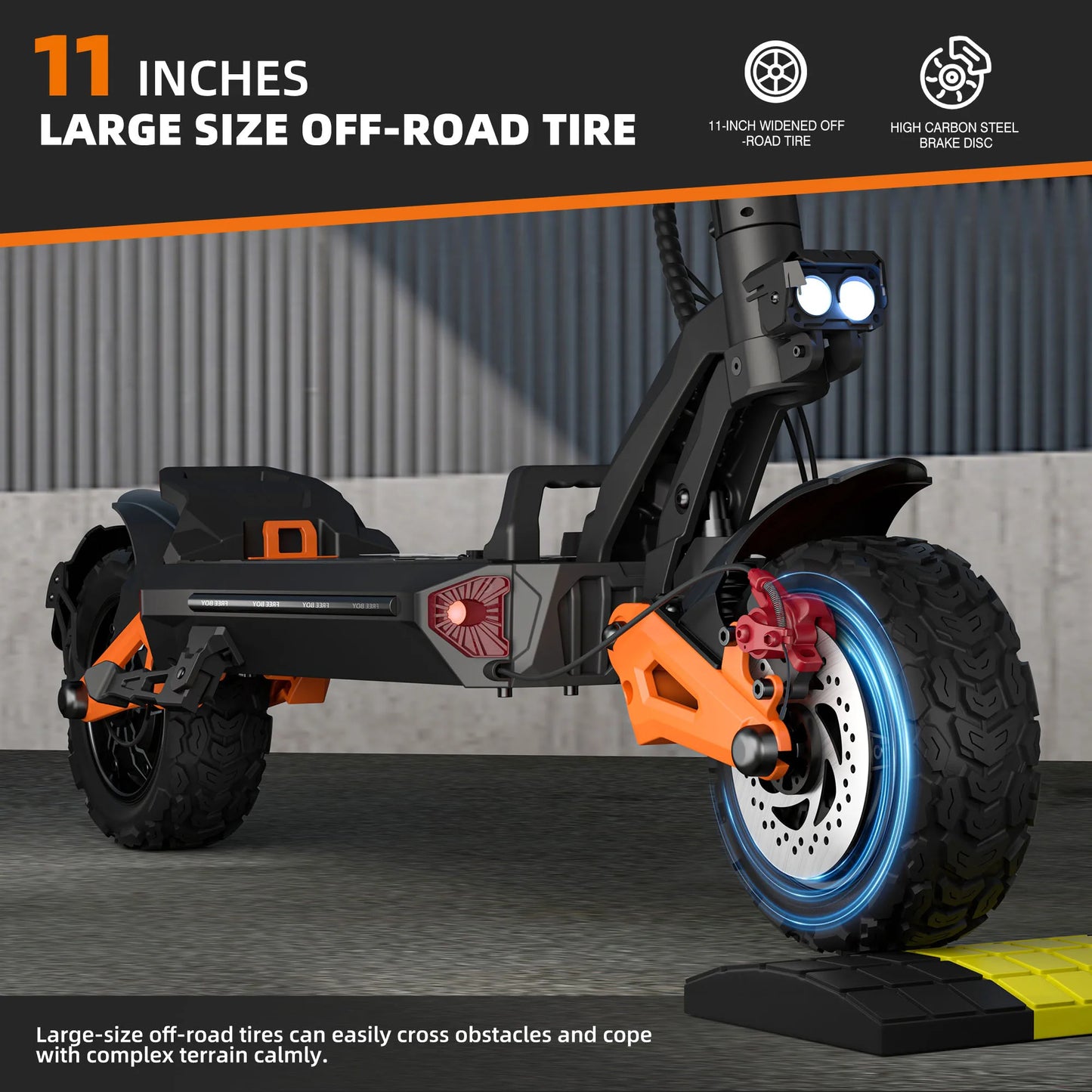 Dual Motor Powerful Electric Scooter 3600W