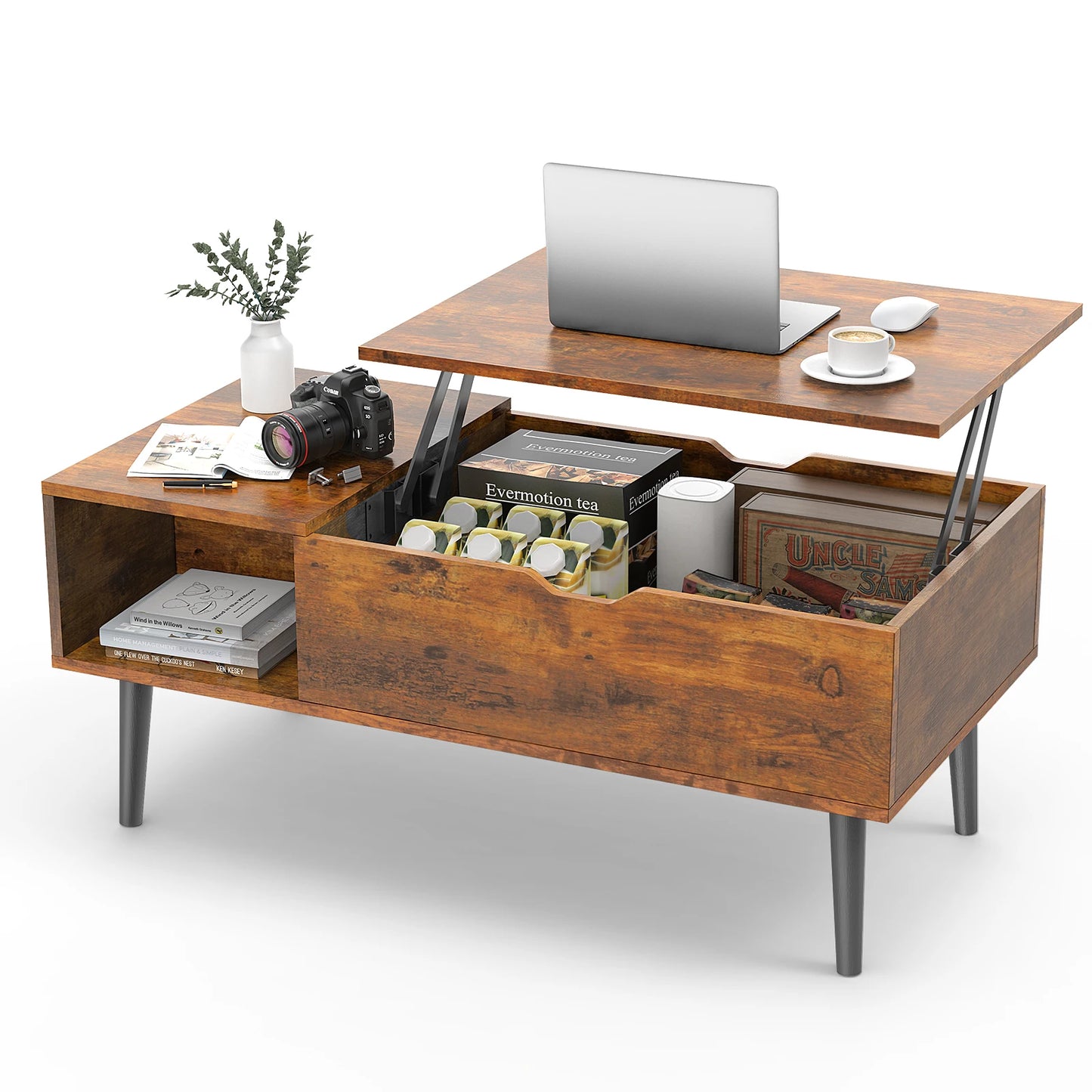 Lift Top Coffee Table 39.37"x19.7"