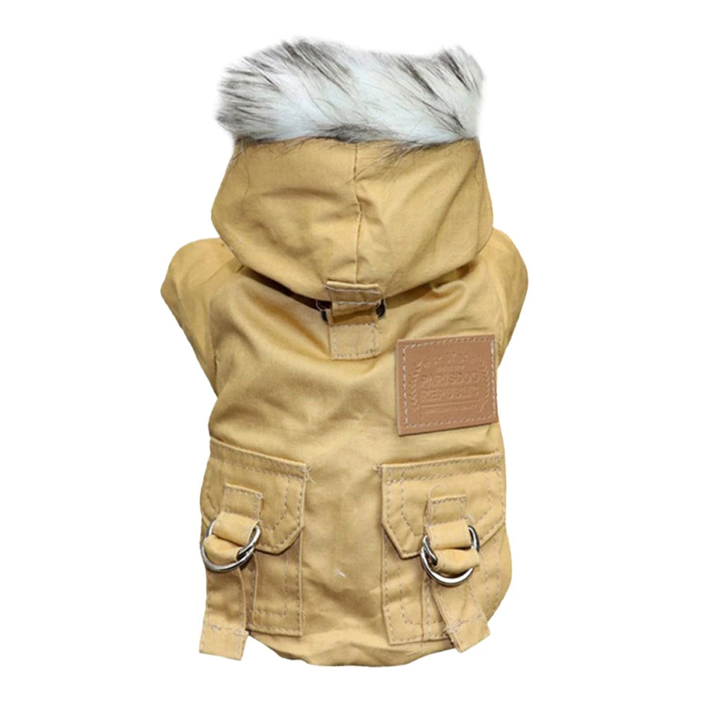 Dog Jacket With Harness Winter Heavy