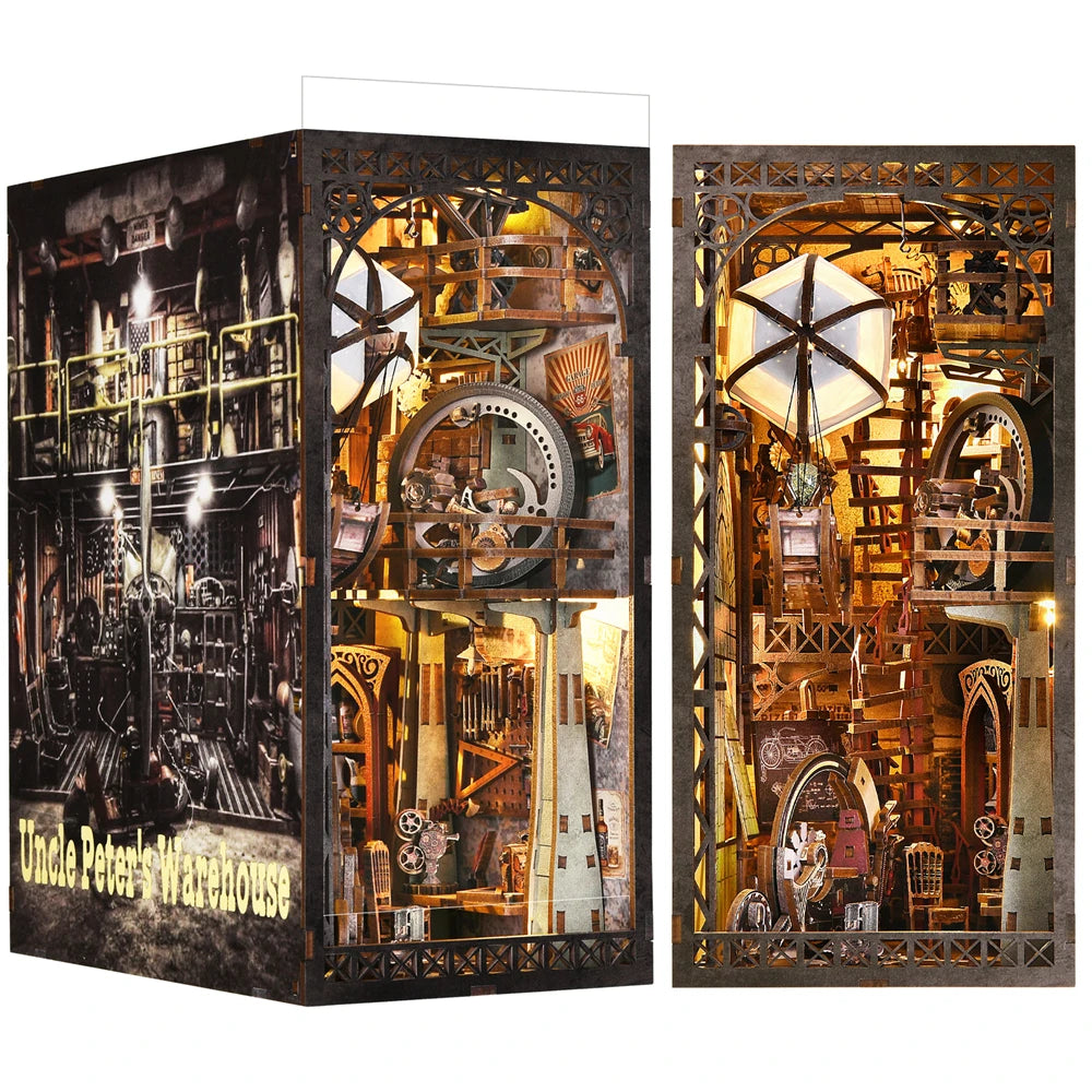 DIY Uncle Peter's Warehouse Book Nook Kit