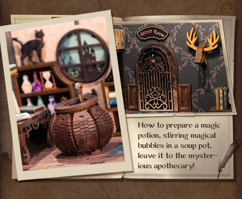 DIY (13) Book Nook Kits