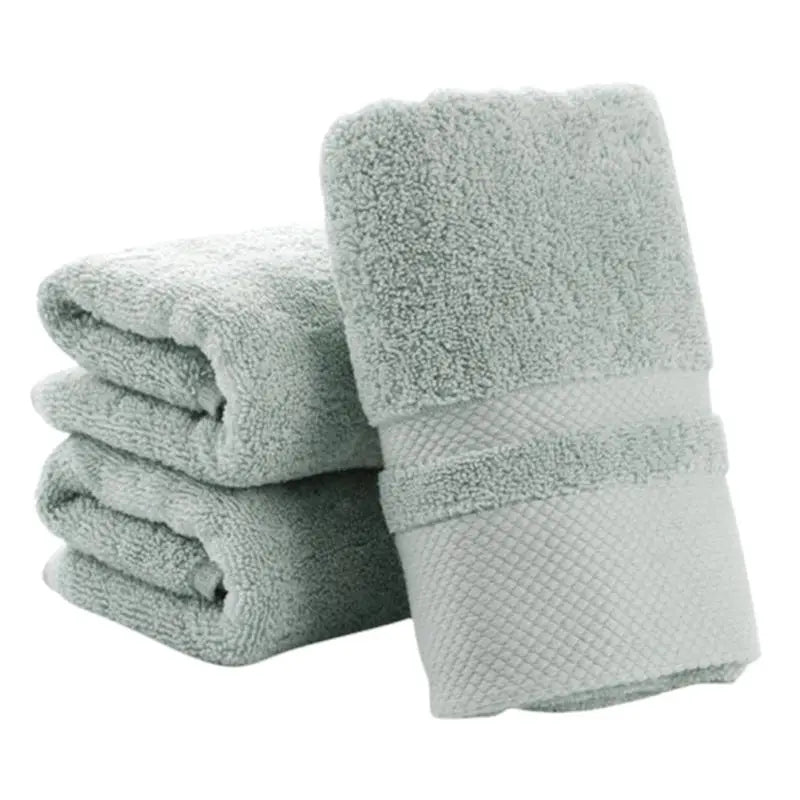 3/6pcs Thick Soft Bathroom Hand Towels 34x75cm