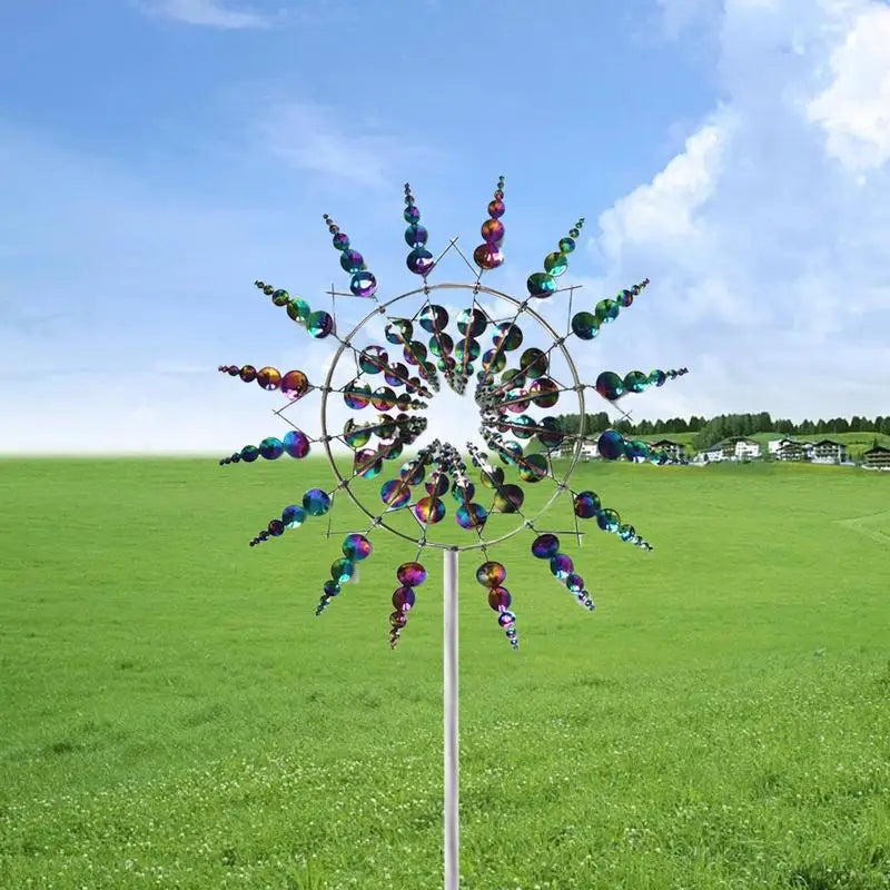 Kinetic Metal Wind Powered Spinner