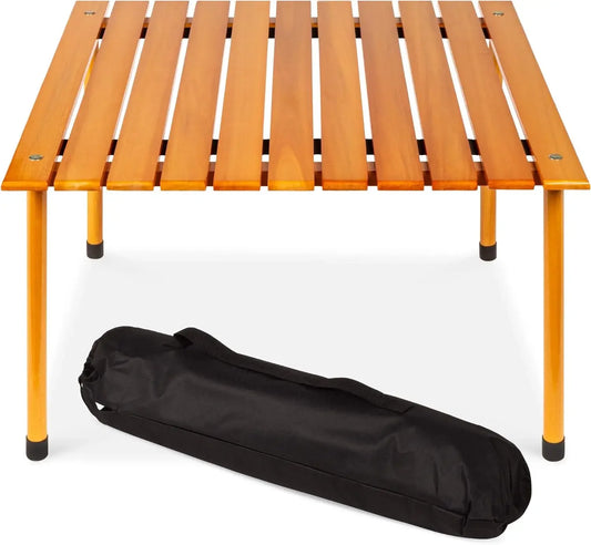28x28in Portable Wooden Table