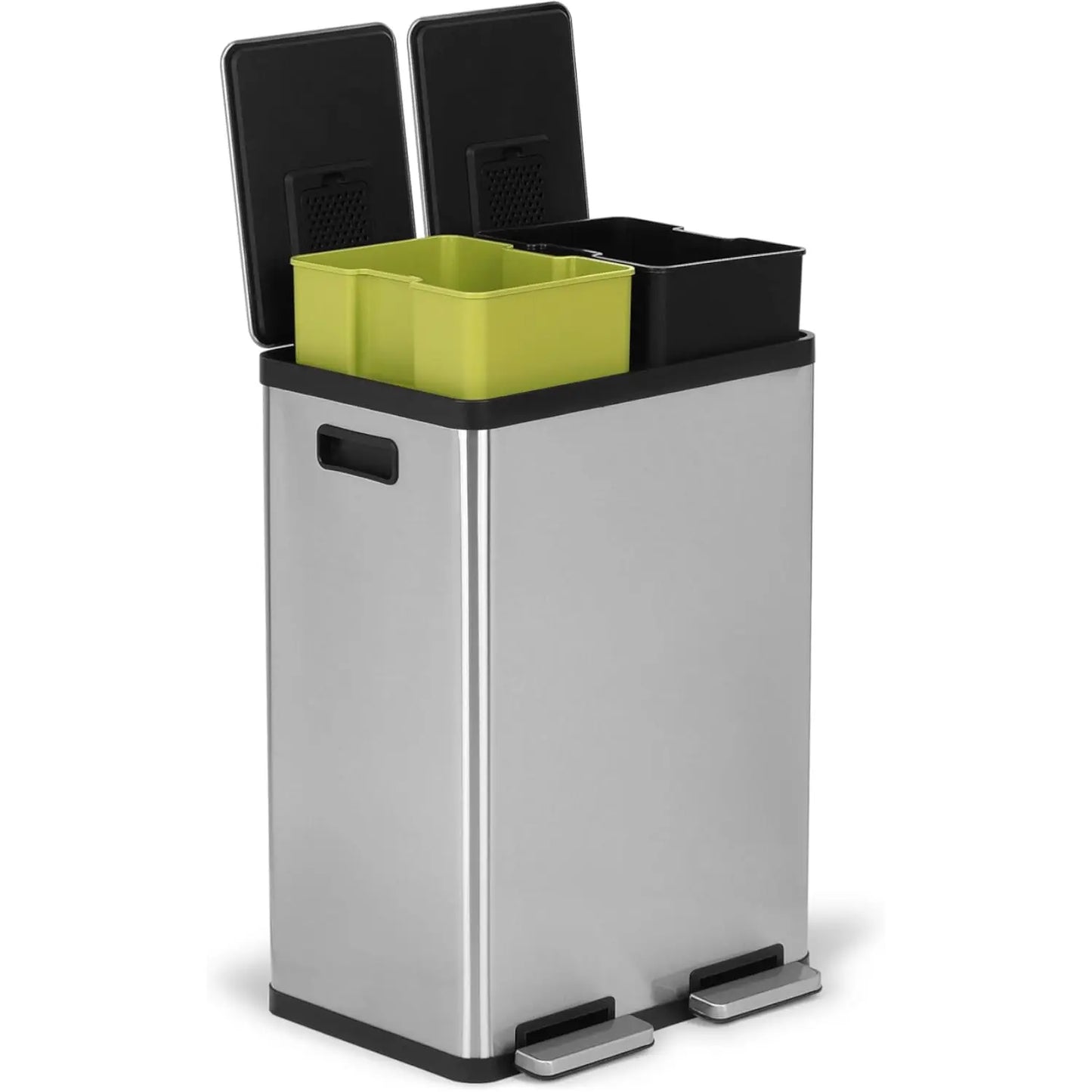 16 Gallon Rectangular Recycling Trash Can