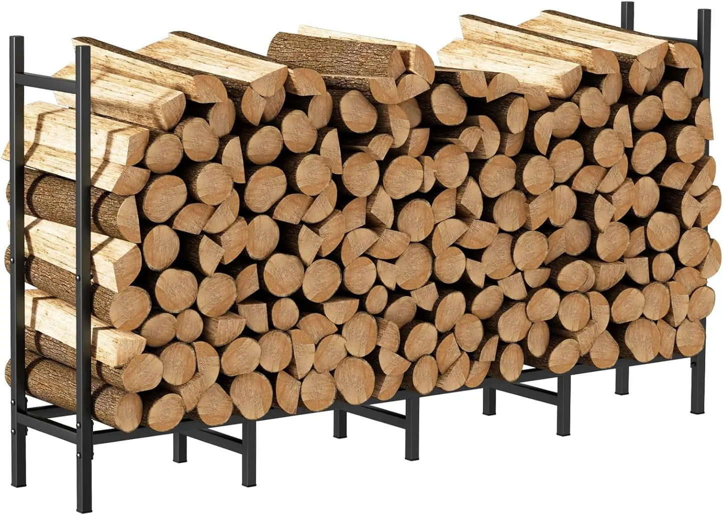 5.3-foot Adjustable Fire Log Stacking Rack