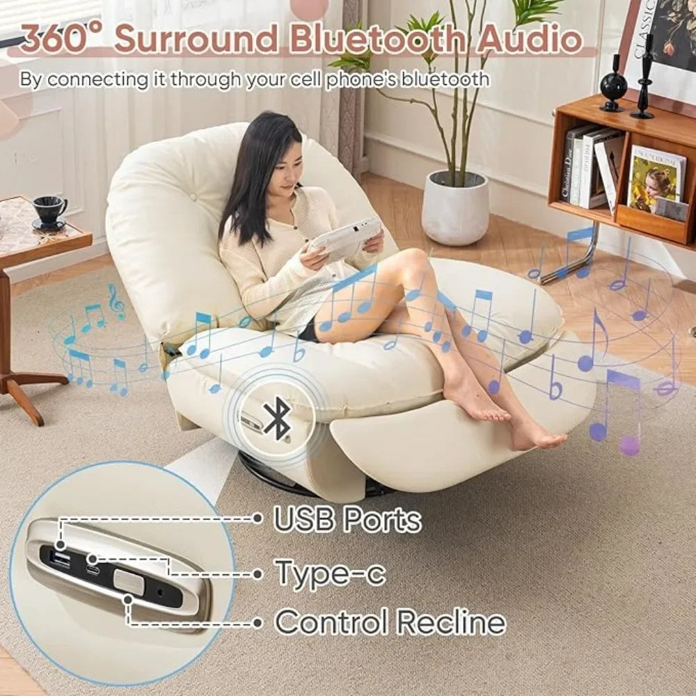 Oversized Electric Recliner Chair