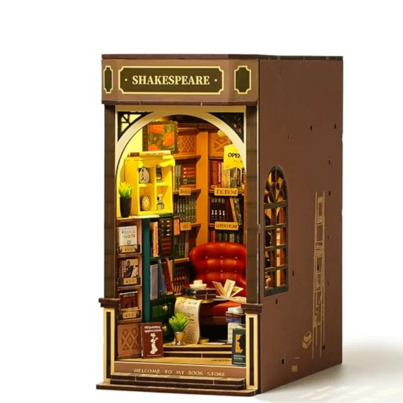 DIY Book Nook Kit Bookstore