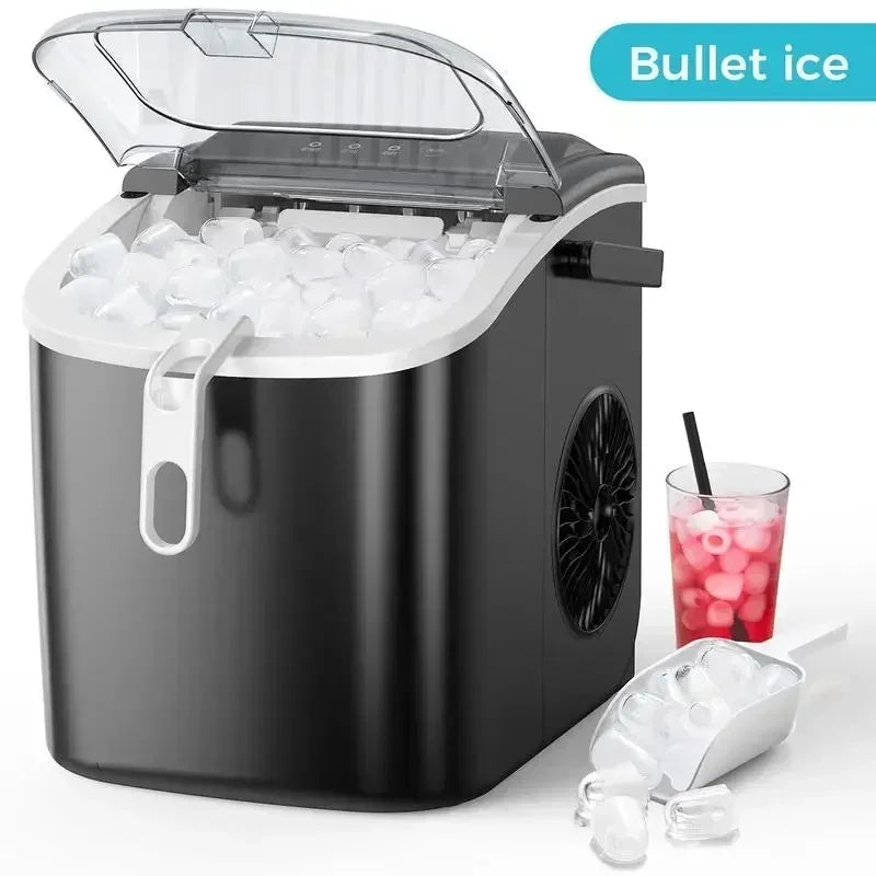 Bullet Ice Maker Countertop Portable Ice Maker