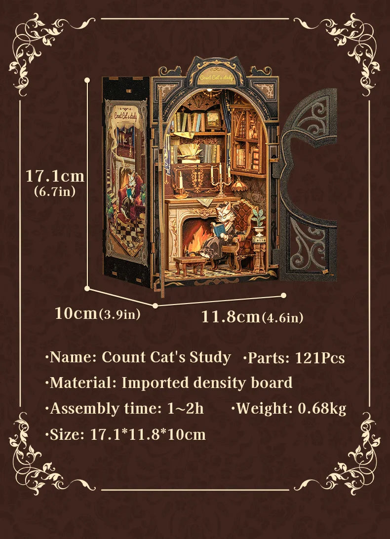 DIY Book Nook Kit Bookstore Series