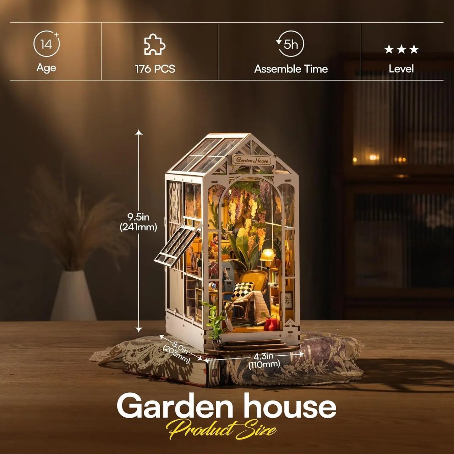 Garden Shed DIY Book Nook Kit