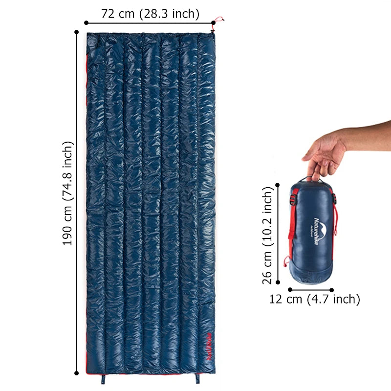 Naturehike Goose Down Sleeping Bag Ultralight