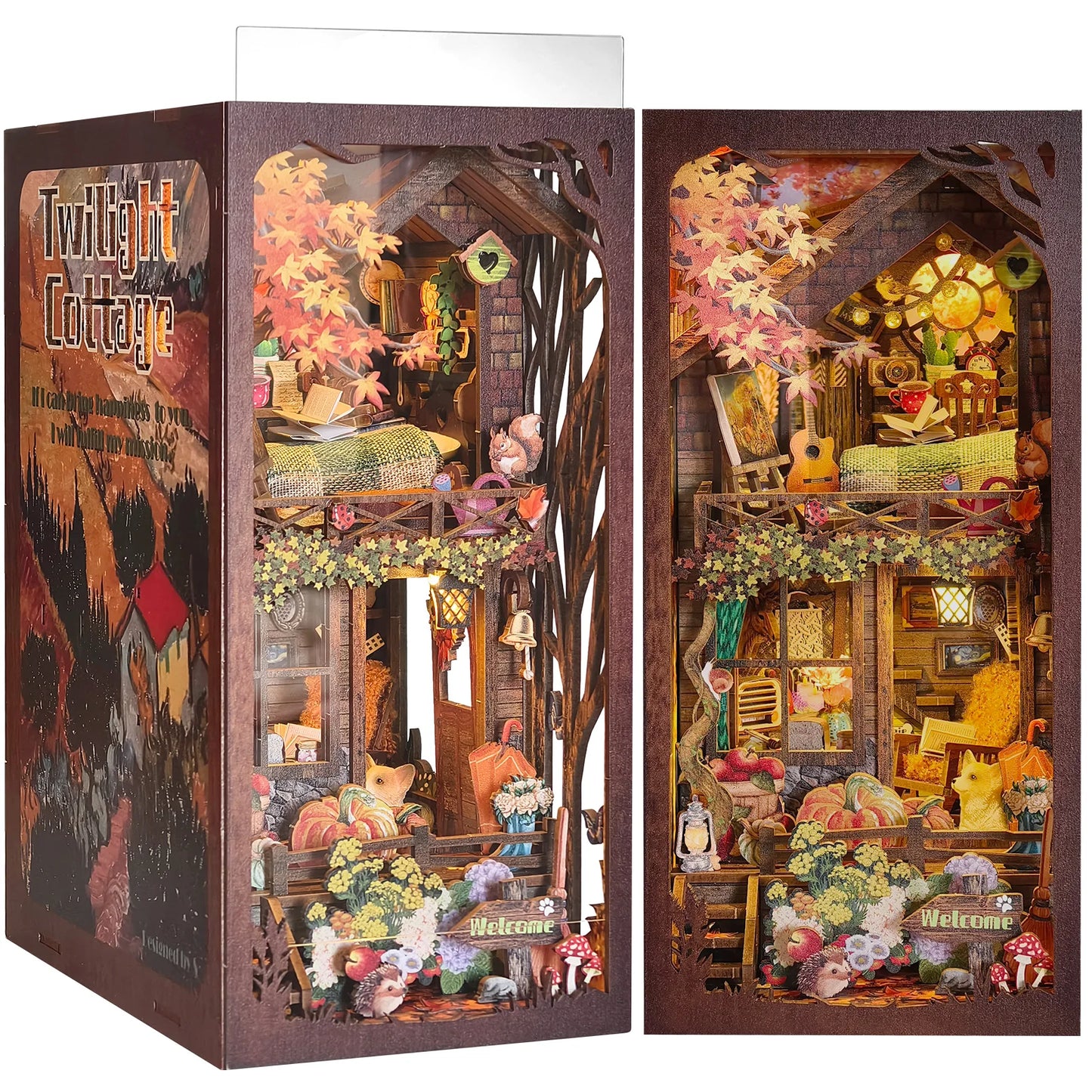 DIY Book Nook Kit Twilight Cottage + Others