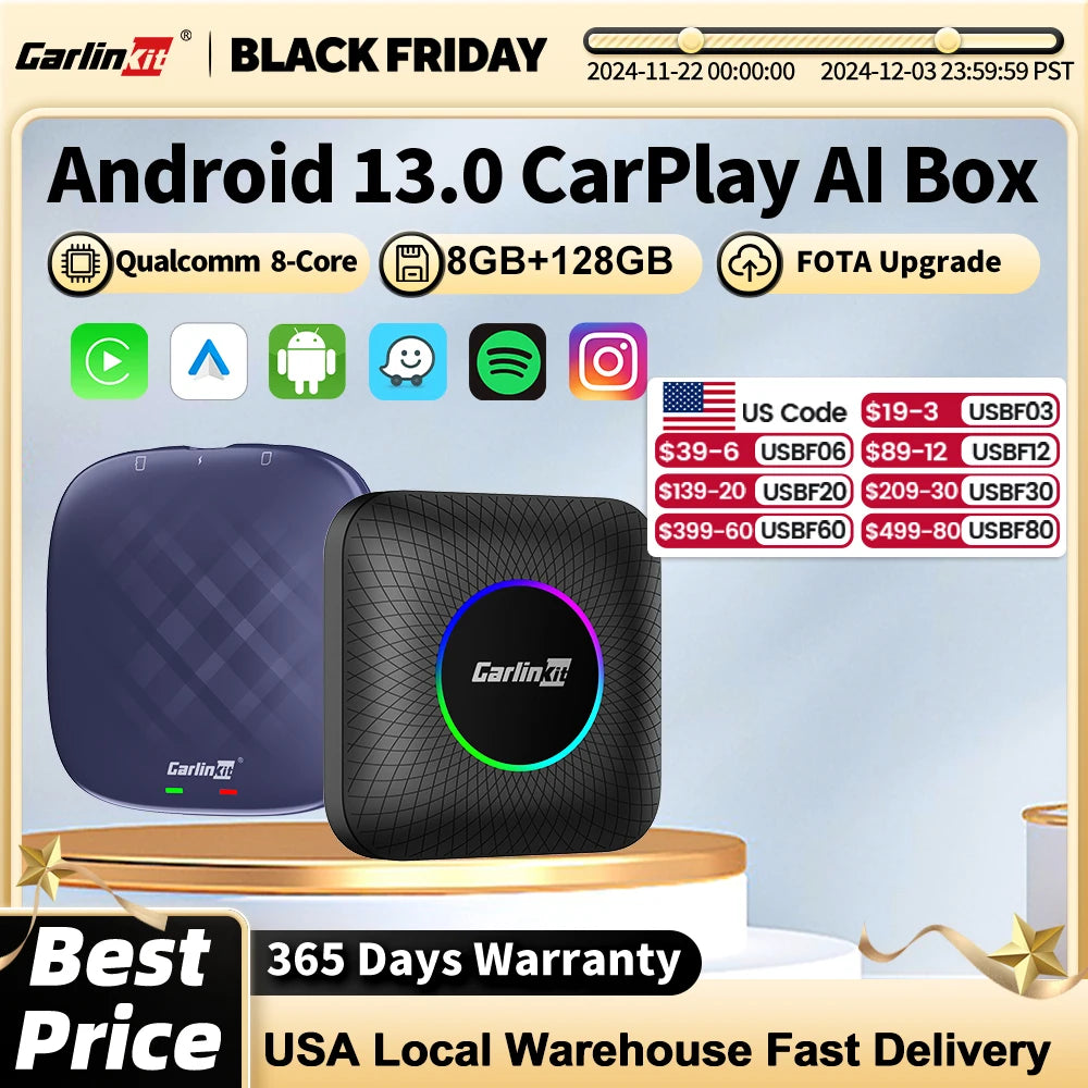 CarlinKit Wireless CarPlay