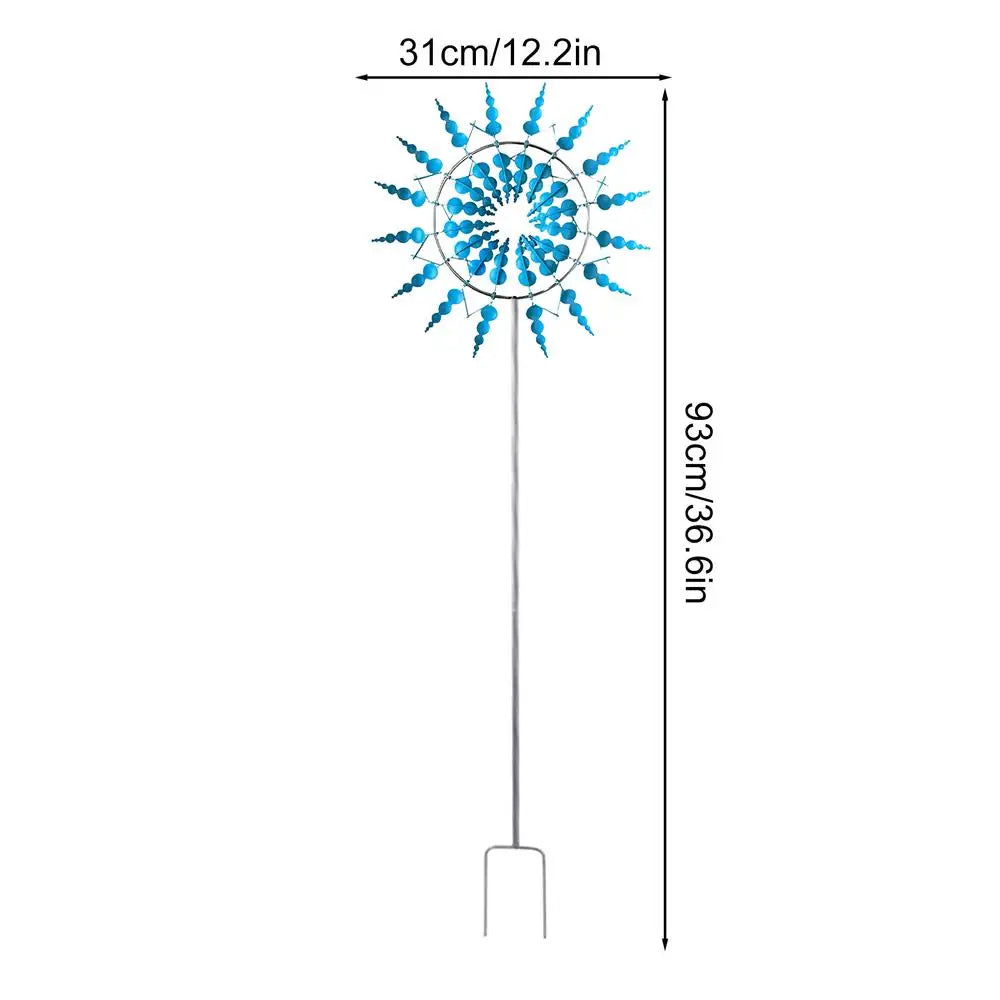 Kinetic Metal Wind Powered Spinner