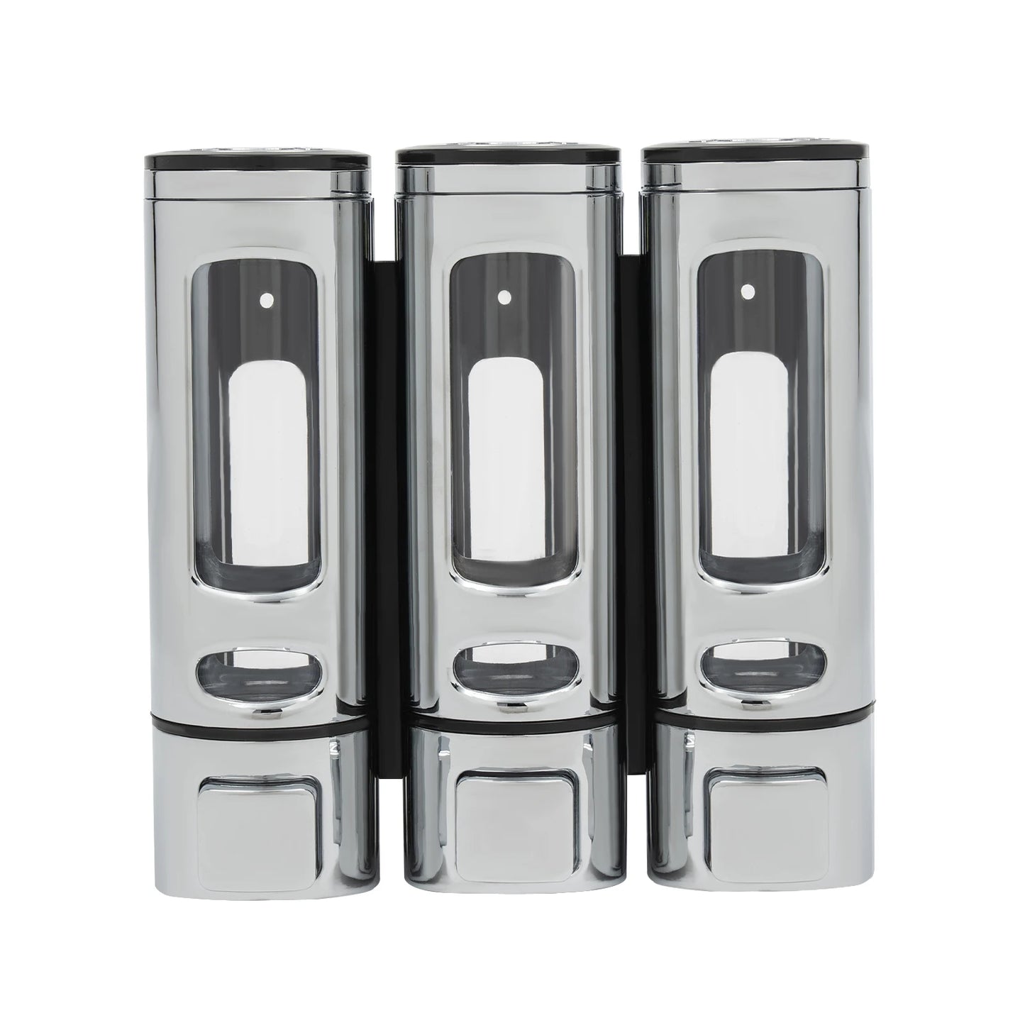 Refillable Liquid Soap Dispenser Bottles - Silver