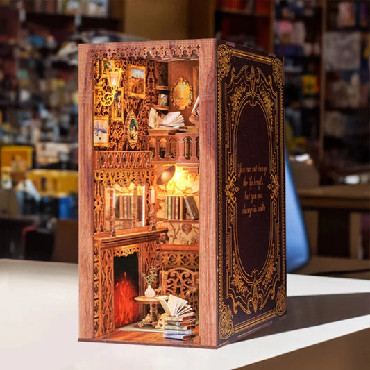 DIY Book Nook Eternal Bookstore w/LEDs