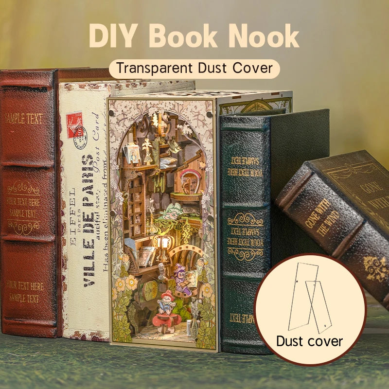 DIY Book Nook Kit Elven Paradise w/LEDs