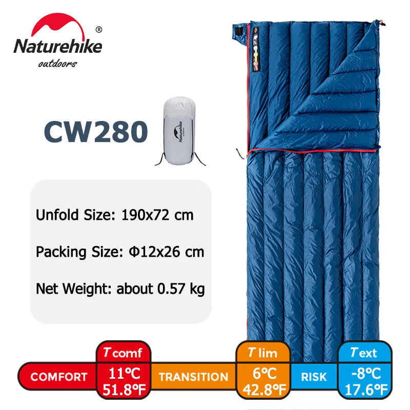 Naturehike Goose Down Sleeping Bag Ultralight