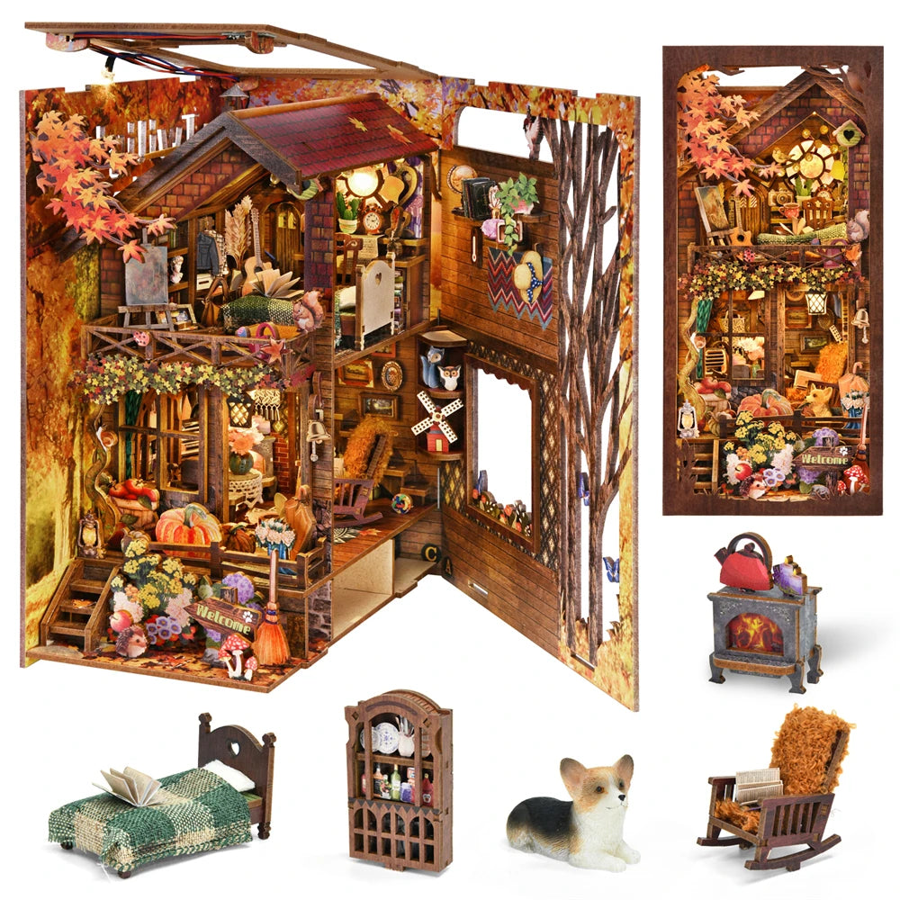 DIY Book Nook Kit Twilight Cottage + Others