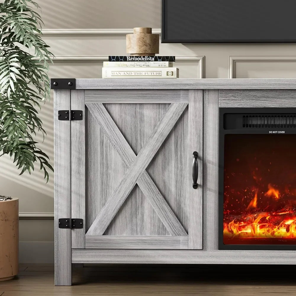Fireplace TV Stand