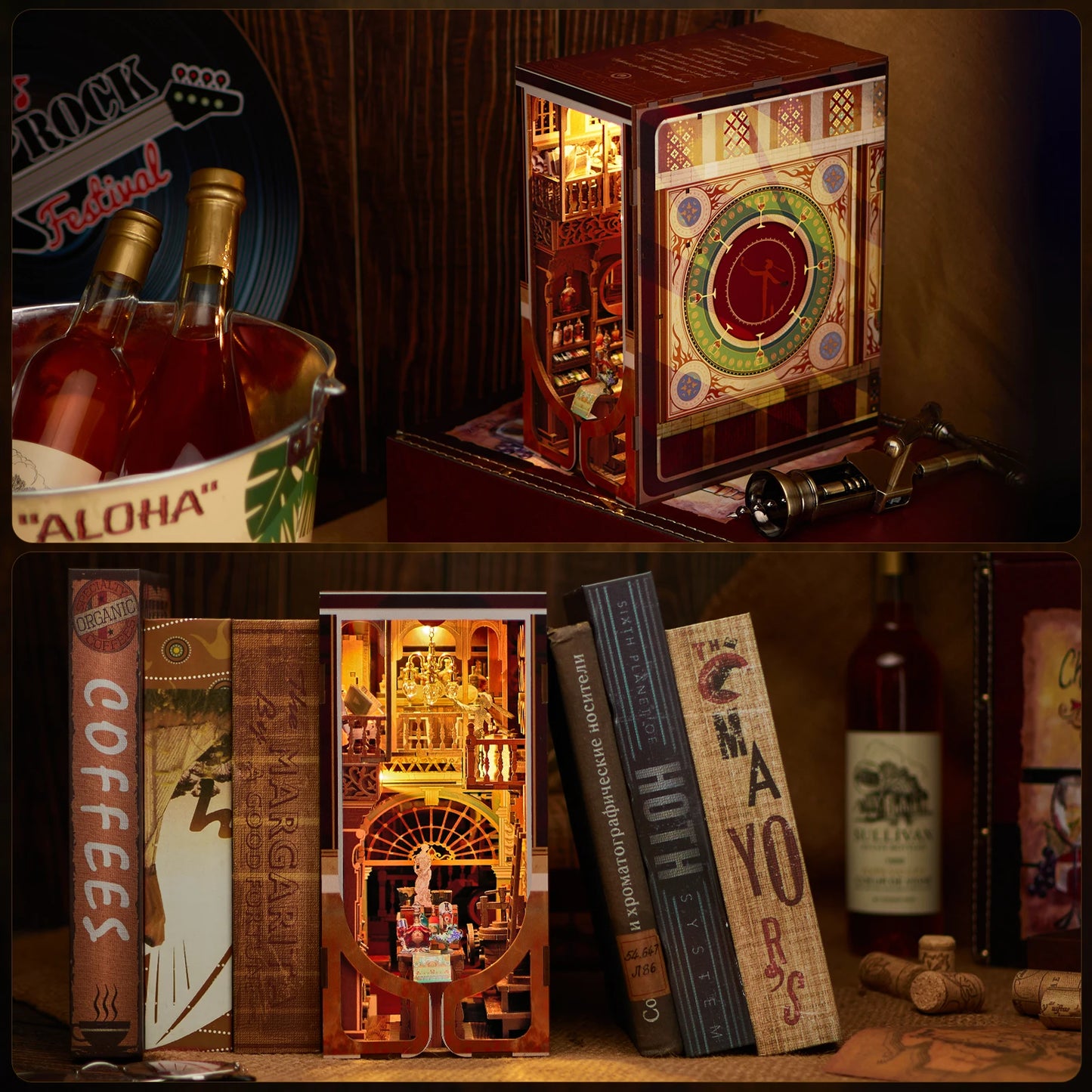 Book Nook Kit, DIY Roaring Twenties Speakeasy