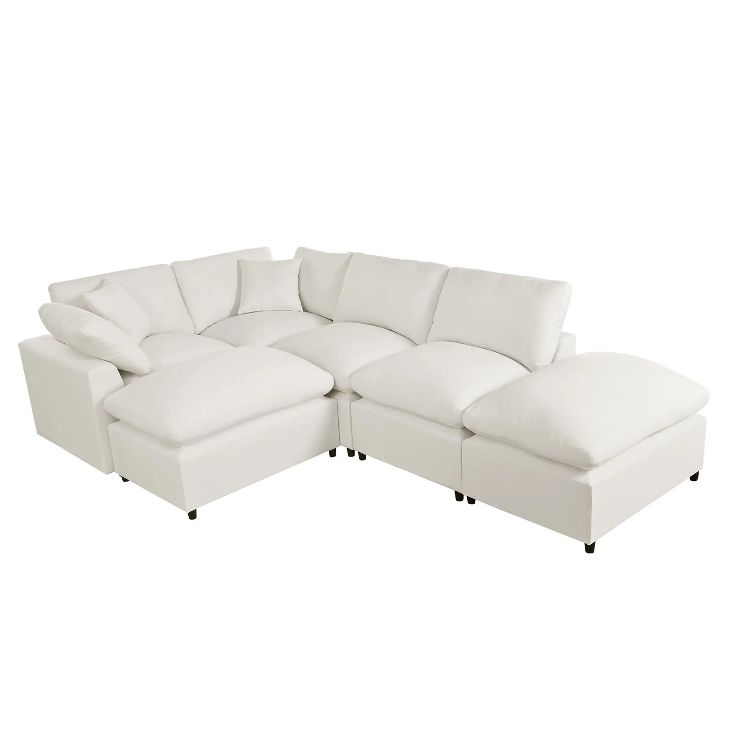 Modern Large U-Shape Sectional Sofa