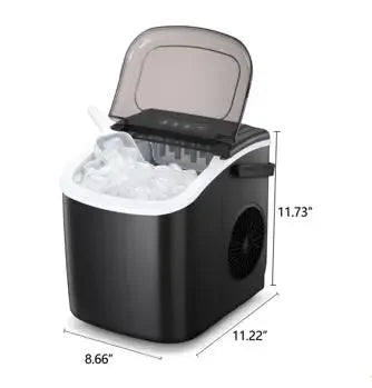Bullet Ice Maker Countertop Portable Ice Maker