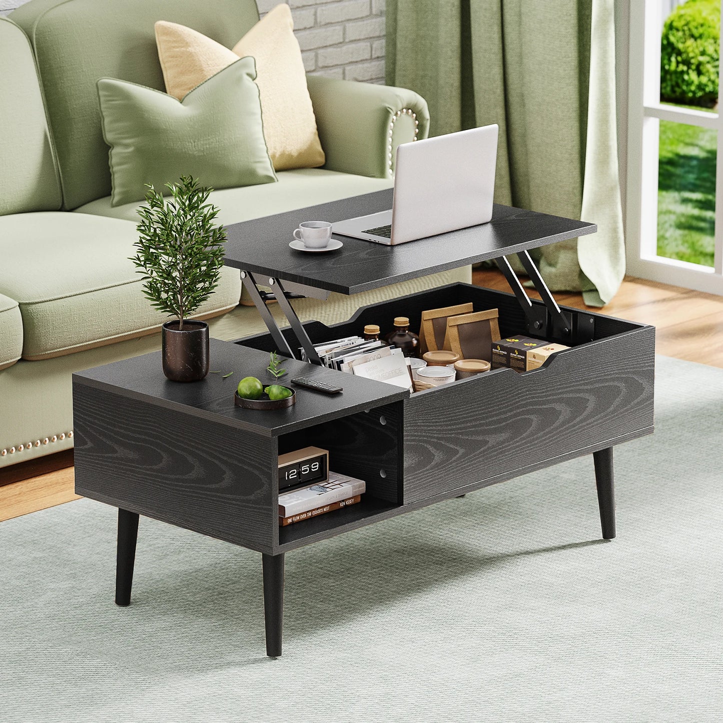 Lift Top Coffee Table 39.37"x19.7"