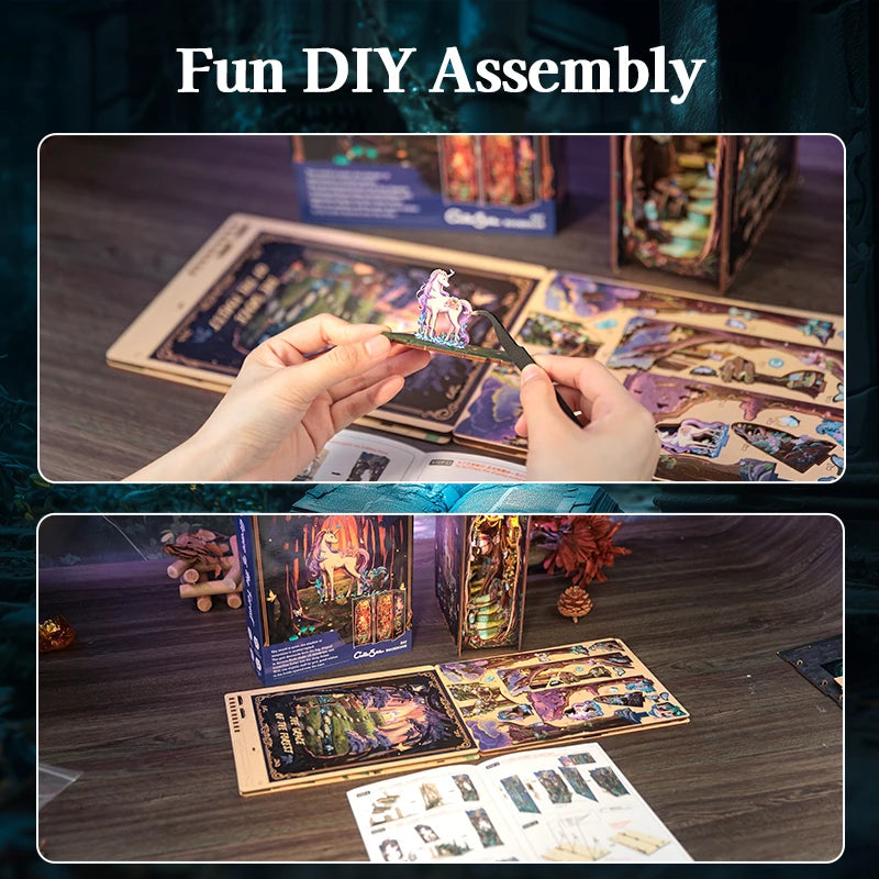 DIY (13) Book Nook Kits