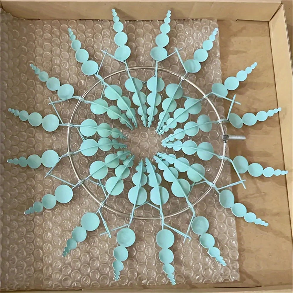 Magical 3D Metal Kinetic Wind Sculpture