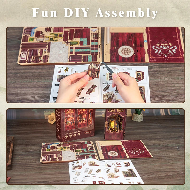 DIY (13) Book Nook Kits