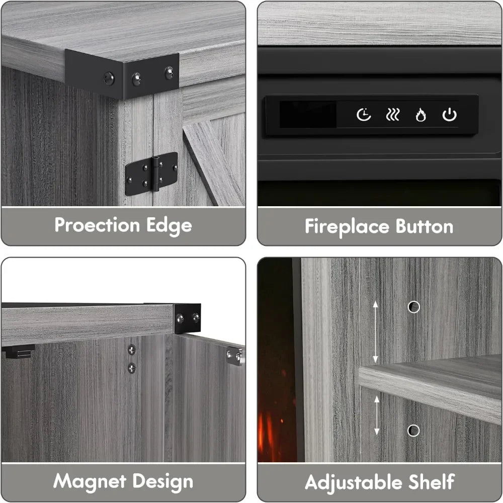 Fireplace TV Stand