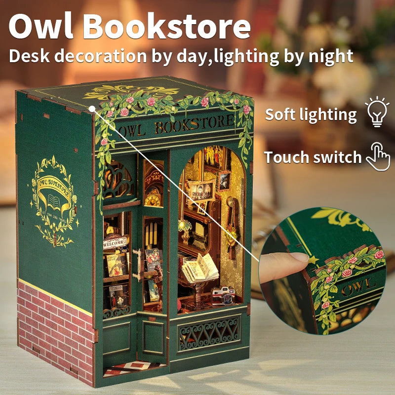 DIY Book Nook Kit Bookstore Series