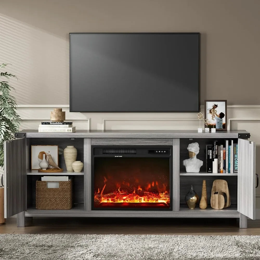Fireplace TV Stand