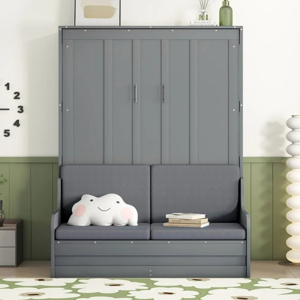 Queen Size Murphy Bed w/Sofa Couch
