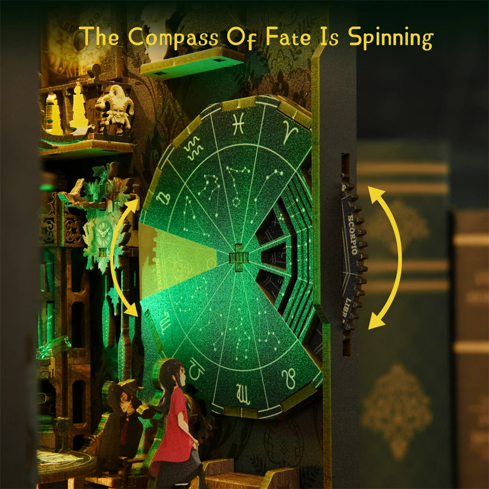 DIY Tarot Divination Society Book Nook Kit