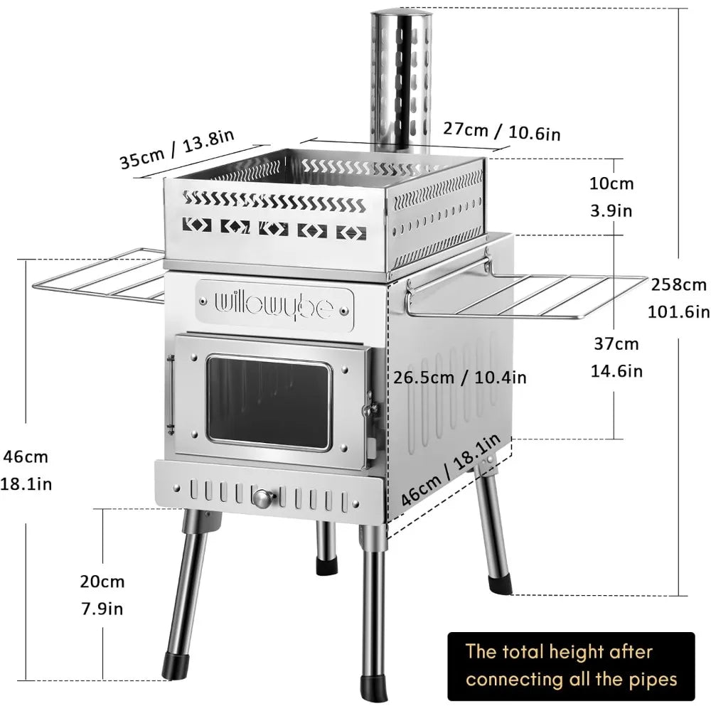 Portable Camping Wood Stove